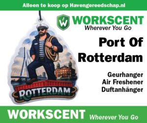Workscent launches exclusive Port of Rotterdam car fragrance, available only at Havengereedschap.nl